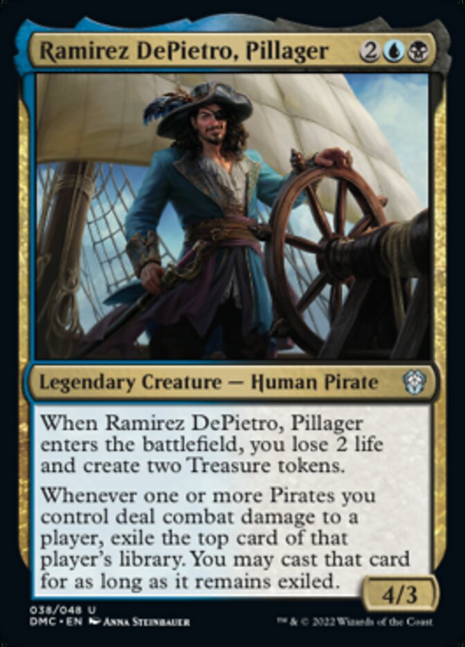 Ramirez DePietro, Pillager [Dominaria United Commander] | Grognard Games