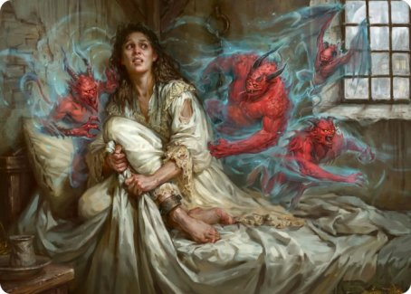 Eruth, Tormented Prophet Art Card [Innistrad: Crimson Vow Art Series] | Grognard Games