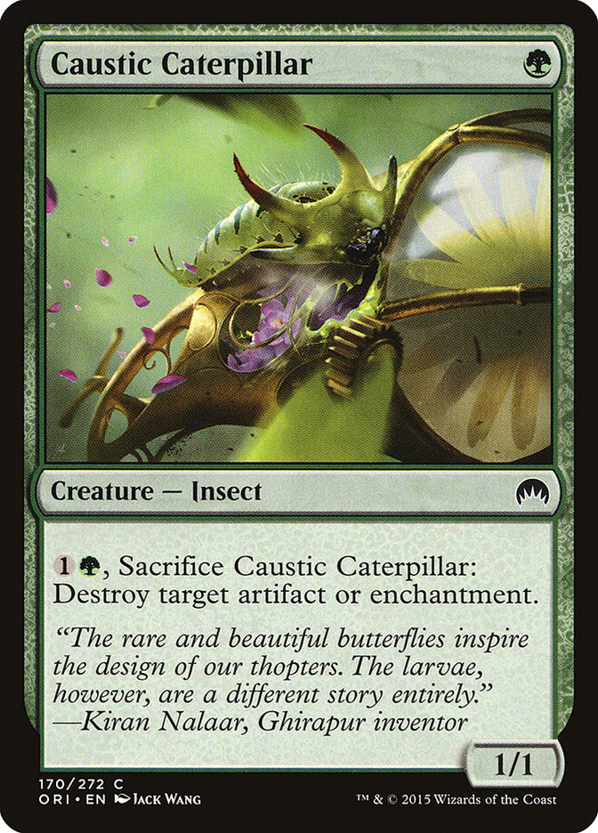 Caustic Caterpillar [Magic Origins] | Grognard Games