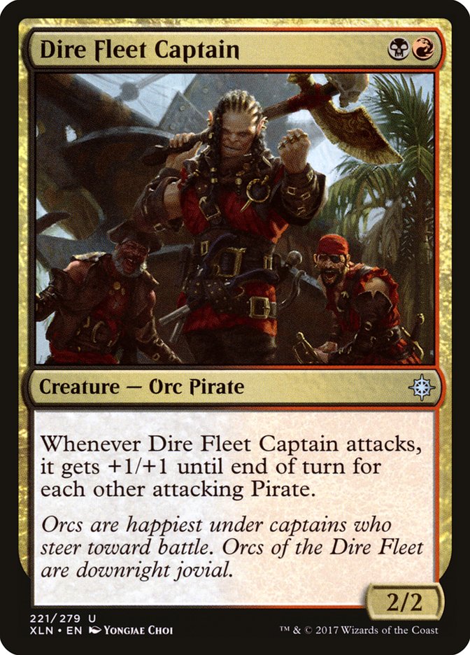 Dire Fleet Captain [Ixalan] | Grognard Games