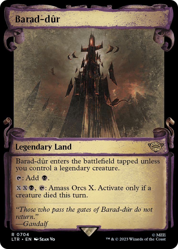 Barad-dur [The Lord of the Rings: Tales of Middle-Earth Showcase Scrolls] | Grognard Games