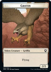 Zombie Knight // Griffin Double-sided Token [Dominaria United Commander Tokens] | Grognard Games