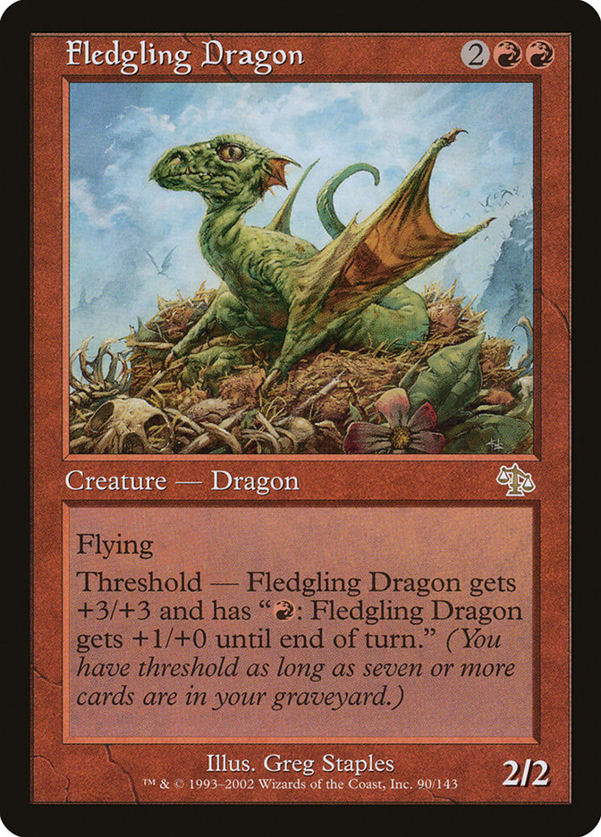 Fledgling Dragon [Judgment] | Grognard Games