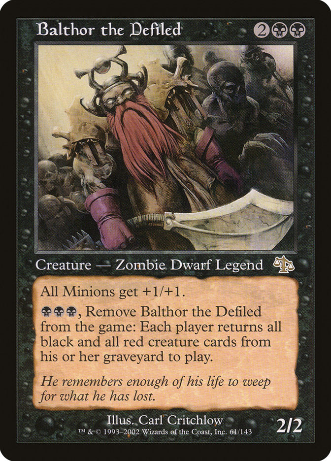 Balthor the Defiled [Judgment] | Grognard Games