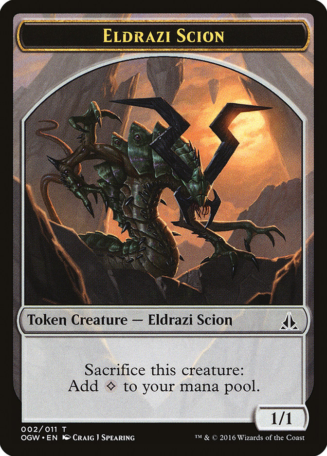 Eldrazi Scion (002/011) [Oath of the Gatewatch Tokens] | Grognard Games