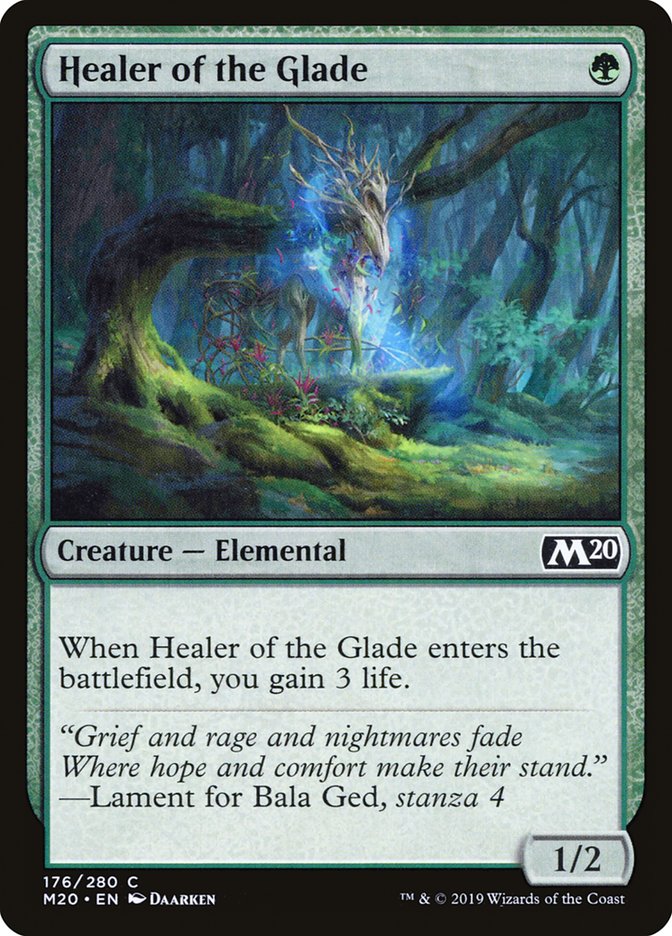 Healer of the Glade [Core Set 2020] | Grognard Games