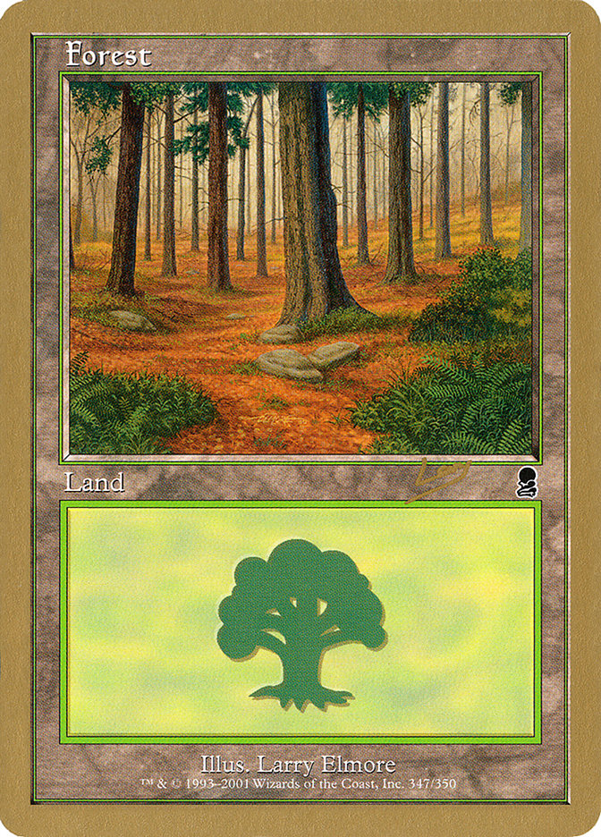 Forest (rl347) (Raphael Levy) [World Championship Decks 2002] | Grognard Games