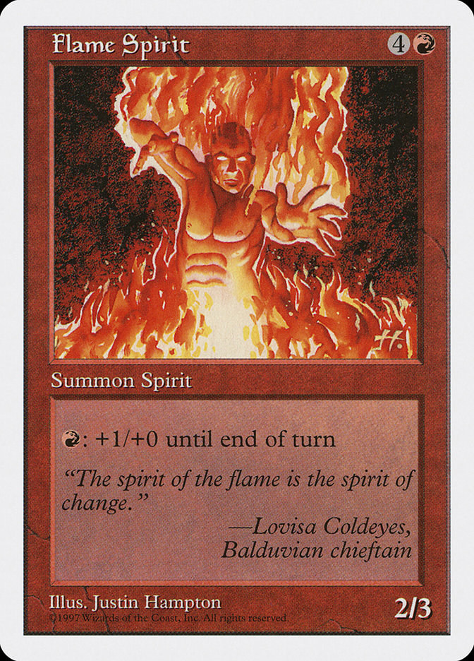 Flame Spirit [Fifth Edition] | Grognard Games
