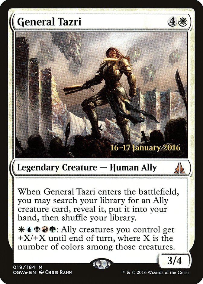 General Tazri [Oath of the Gatewatch Prerelease Promos] | Grognard Games