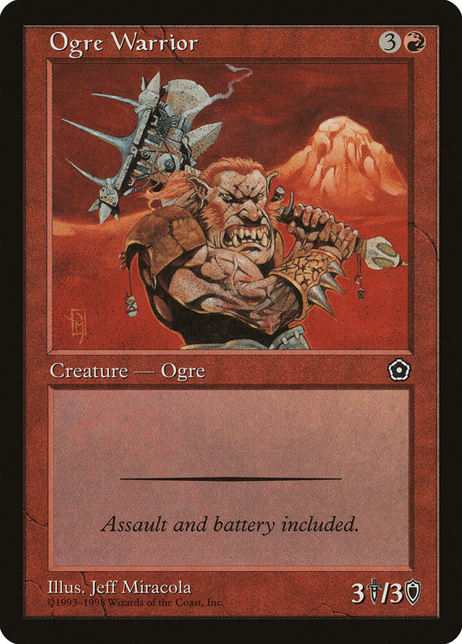Ogre Warrior [Portal Second Age] | Grognard Games