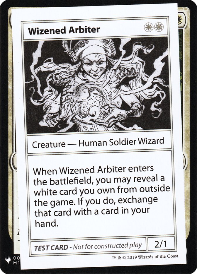 Wizened Arbiter [Mystery Booster Playtest Cards] | Grognard Games