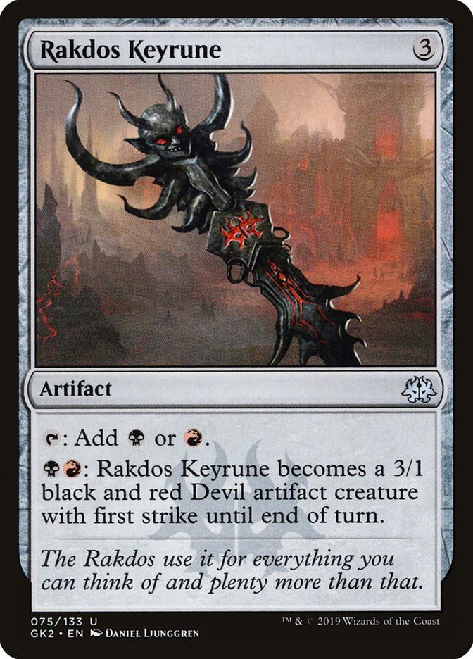 Rakdos Keyrune [Ravnica Allegiance Guild Kit] | Grognard Games