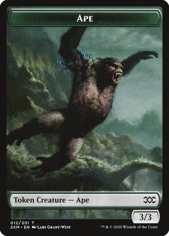 Ape [Double Masters Tokens] | Grognard Games