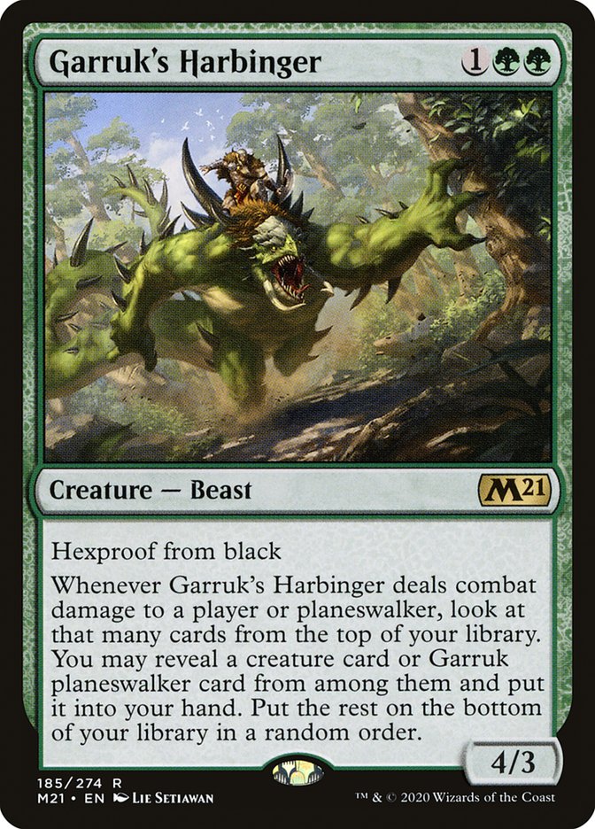 Garruk's Harbinger [Core Set 2021] | Grognard Games
