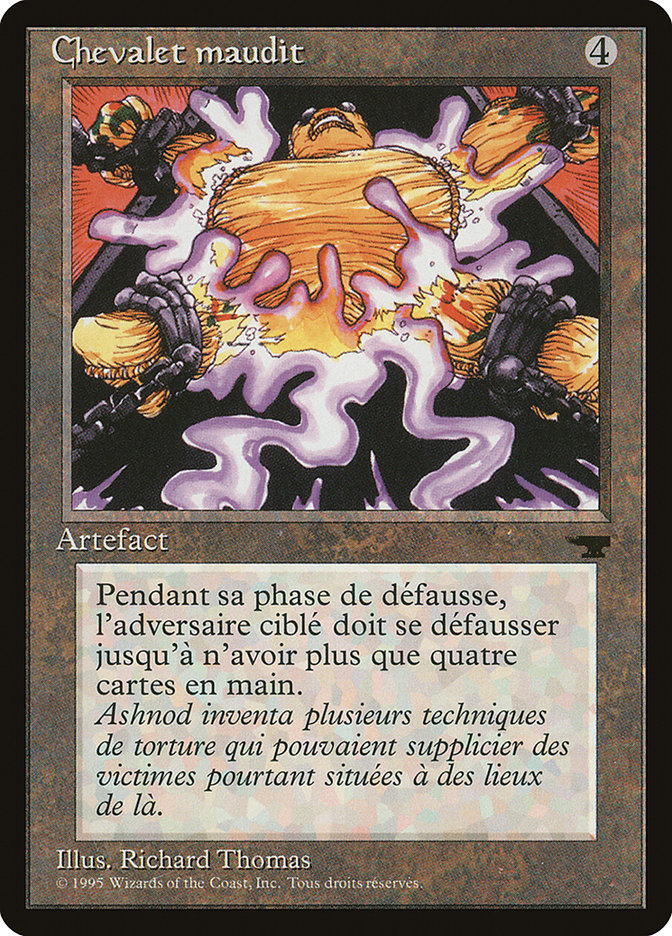Cursed Rack (French) - "Chevalet maudit" [Renaissance] | Grognard Games