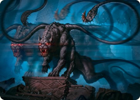 Displacer Beast Art Card [Dungeons & Dragons: Adventures in the Forgotten Realms Art Series] | Grognard Games