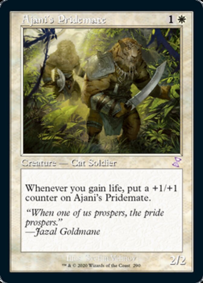 Ajani's Pridemate (Timeshifted) [Time Spiral Remastered] | Grognard Games