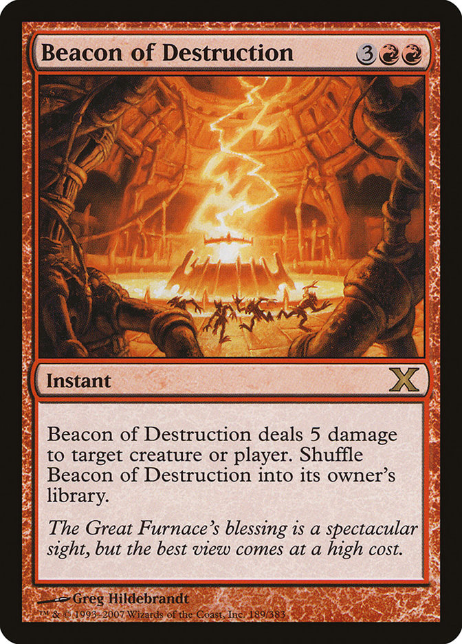 Beacon of Destruction [Tenth Edition] | Grognard Games