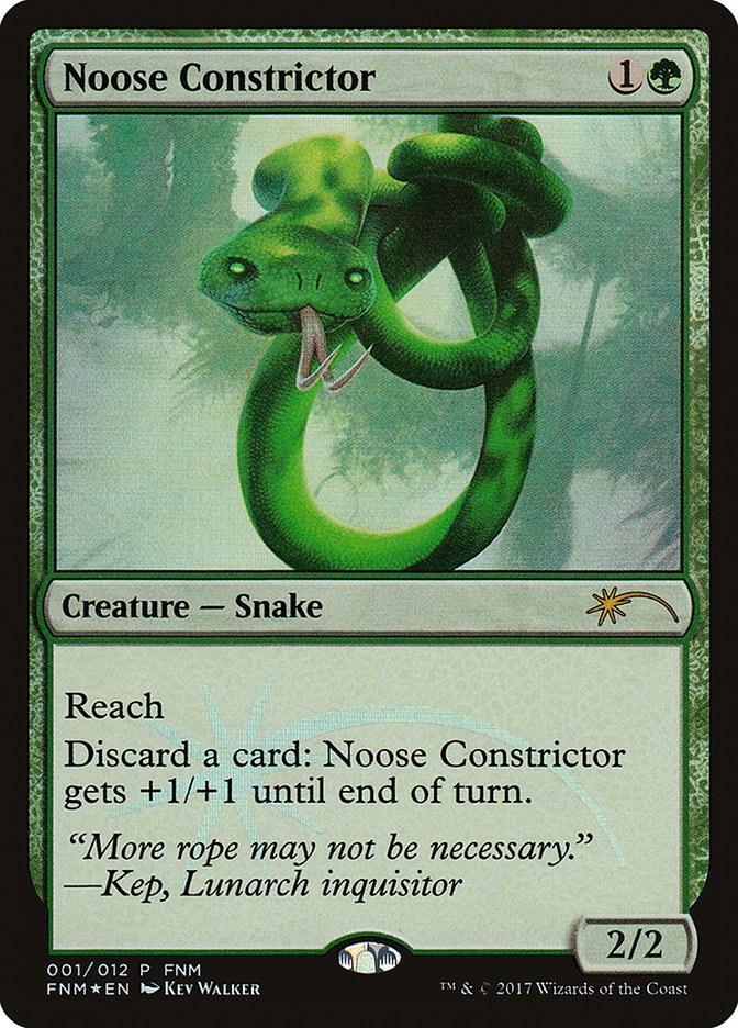 Noose Constrictor [Friday Night Magic 2017] | Grognard Games