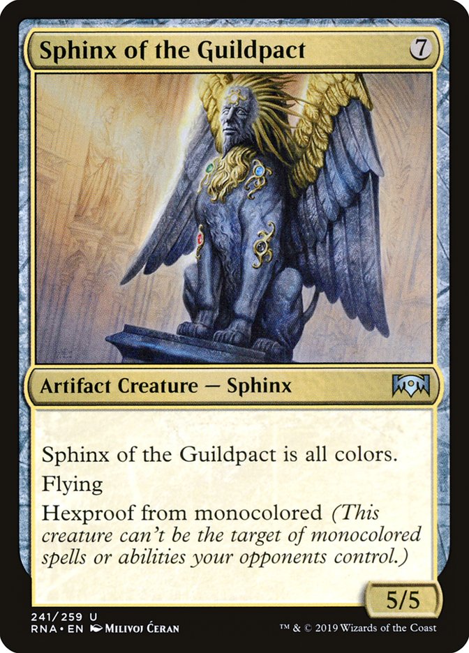 Sphinx of the Guildpact [Ravnica Allegiance] | Grognard Games