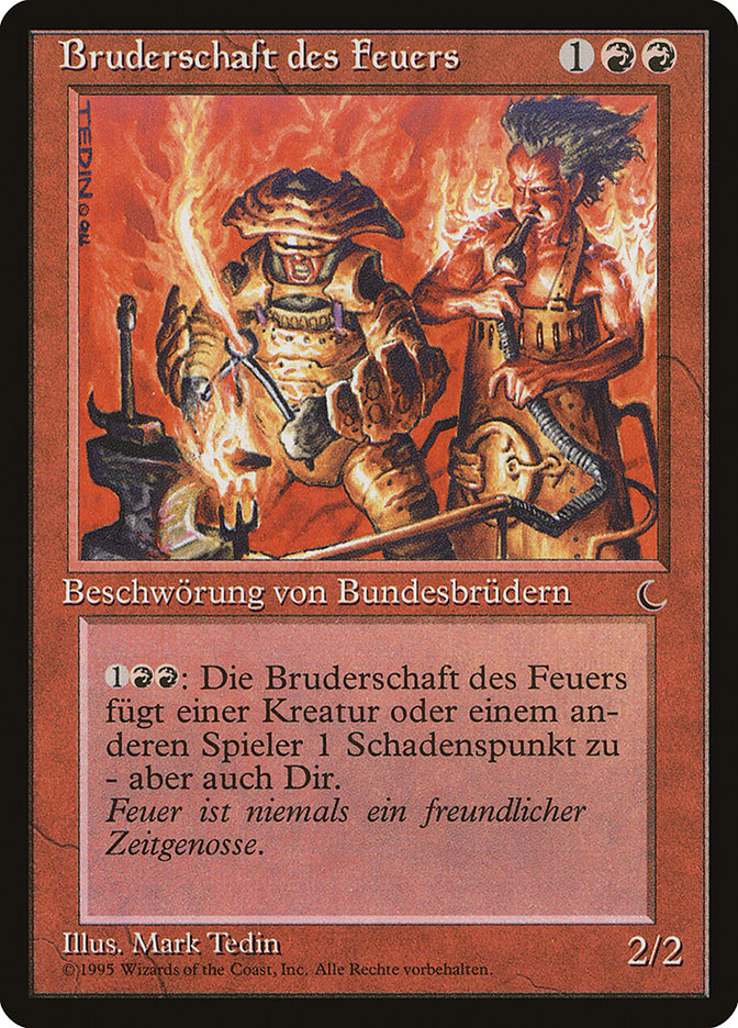 Brothers of Fire (German) - "Bruderschaft des Feuers" [Renaissance] | Grognard Games