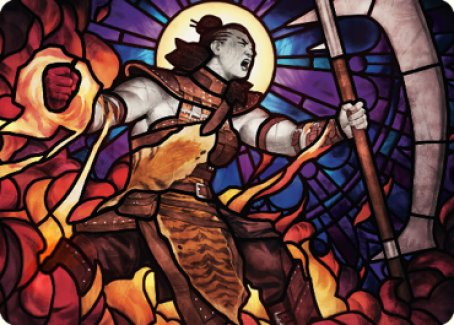Garna, Bloodfist of Keld Art Card [Dominaria United Art Series] | Grognard Games