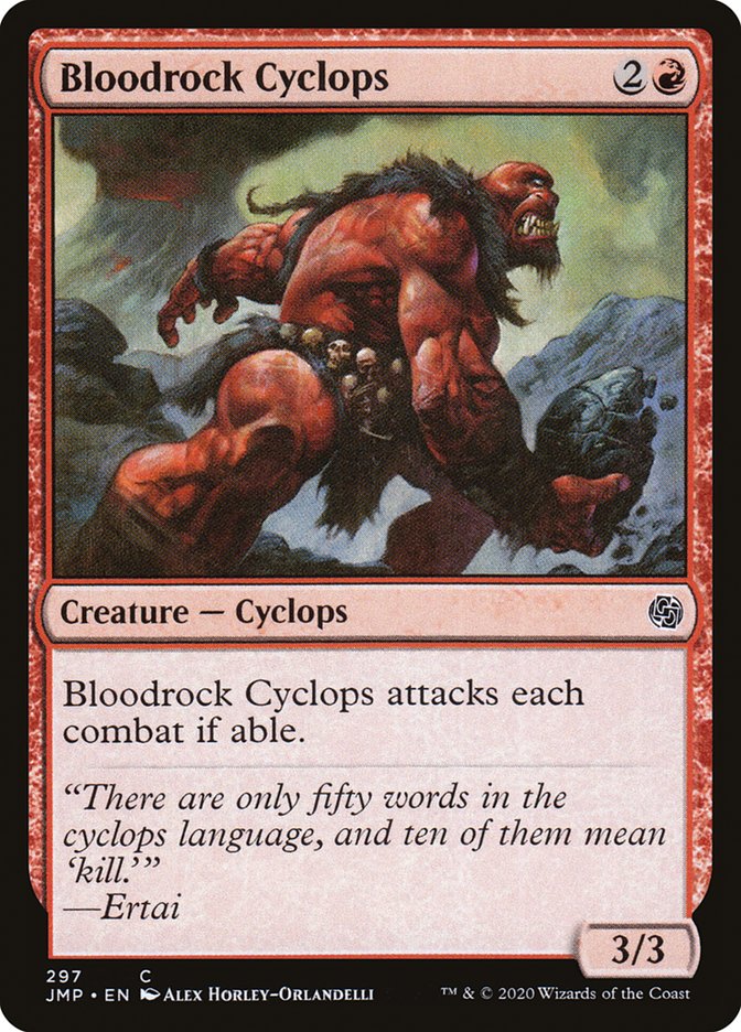 Bloodrock Cyclops [Jumpstart] | Grognard Games