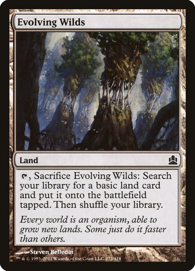 Evolving Wilds [Commander 2011] | Grognard Games