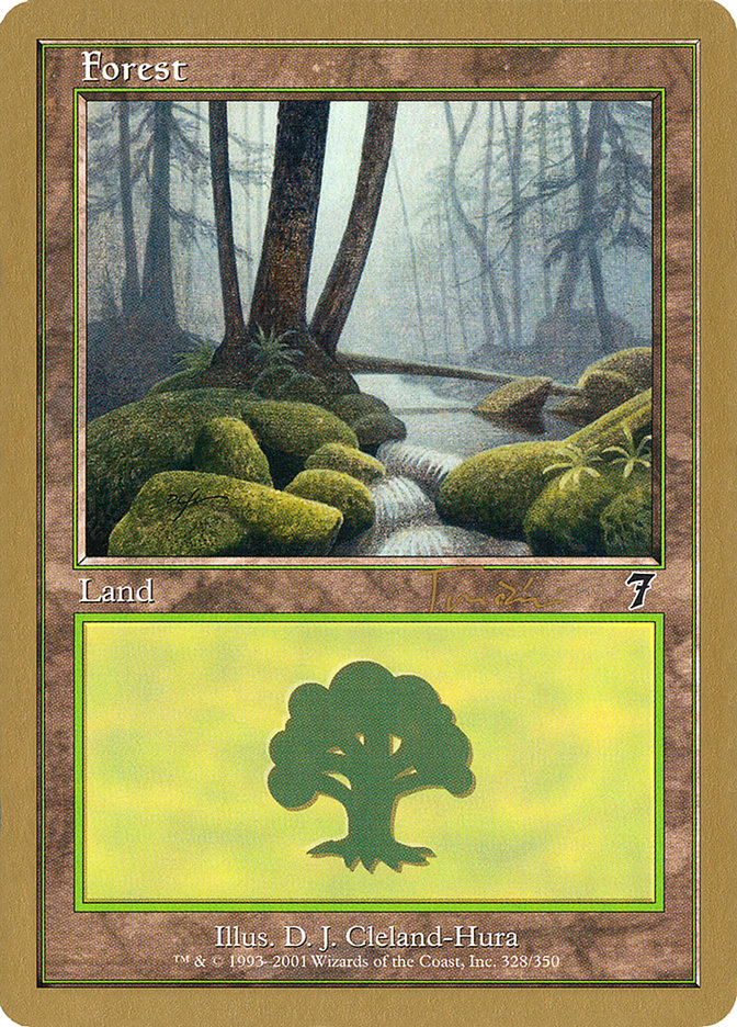 Forest (jt328) (Jan Tomcani) [World Championship Decks 2001] | Grognard Games