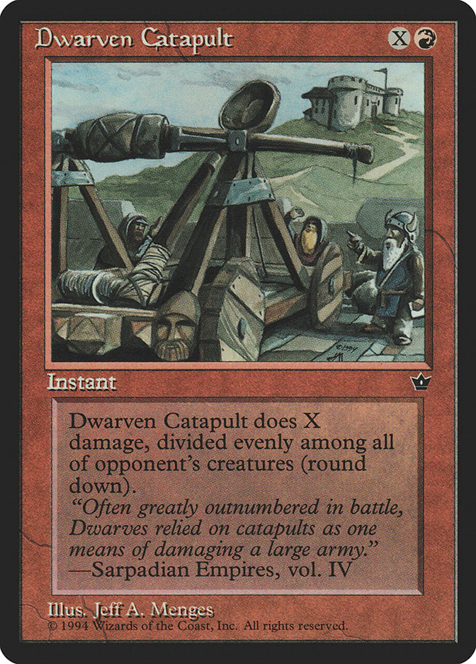 Dwarven Catapult [Fallen Empires] | Grognard Games
