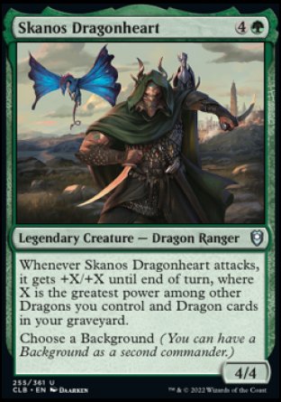 Skanos Dragonheart [Commander Legends: Battle for Baldur's Gate] | Grognard Games