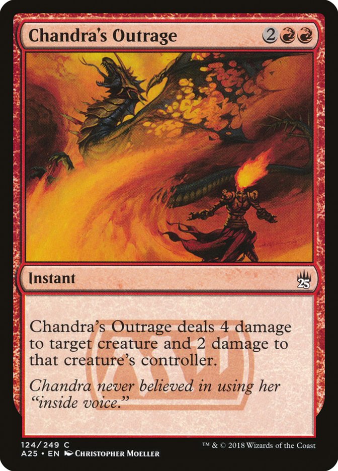 Chandra's Outrage [Masters 25] | Grognard Games