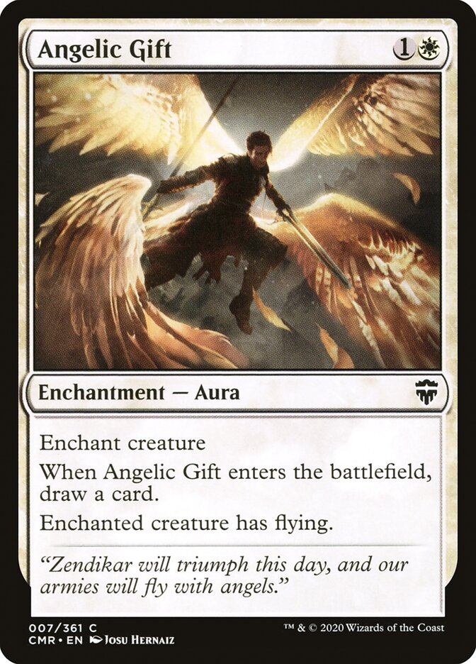 Angelic Gift [Commander Legends] | Grognard Games