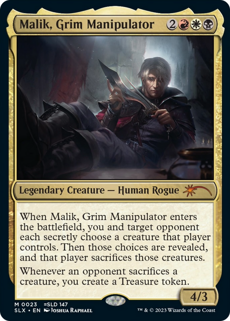 Malik, Grim Manipulator [Secret Lair: Universes Within] | Grognard Games