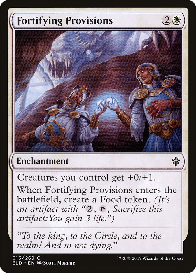 Fortifying Provisions [Throne of Eldraine] | Grognard Games