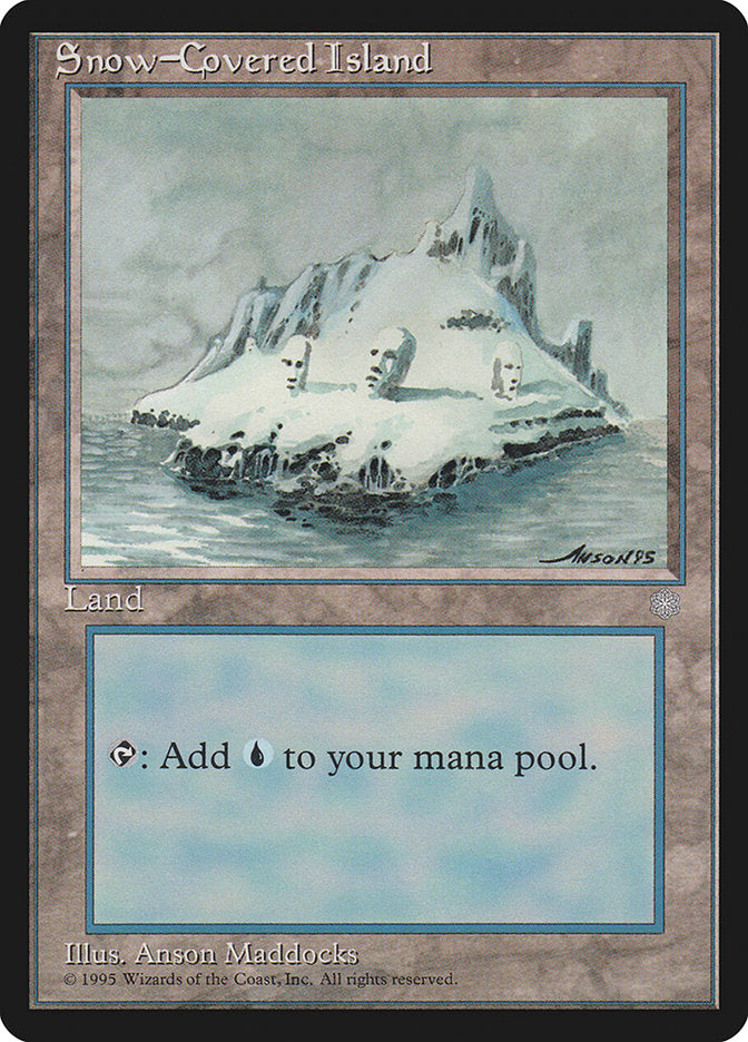 Snow-Covered Island [Ice Age] | Grognard Games