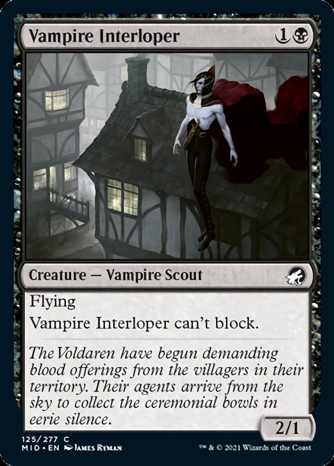 Vampire Interloper [Innistrad: Midnight Hunt] | Grognard Games