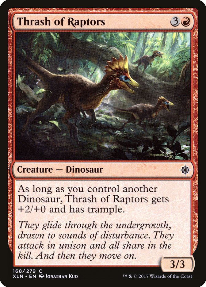 Thrash of Raptors [Ixalan] | Grognard Games