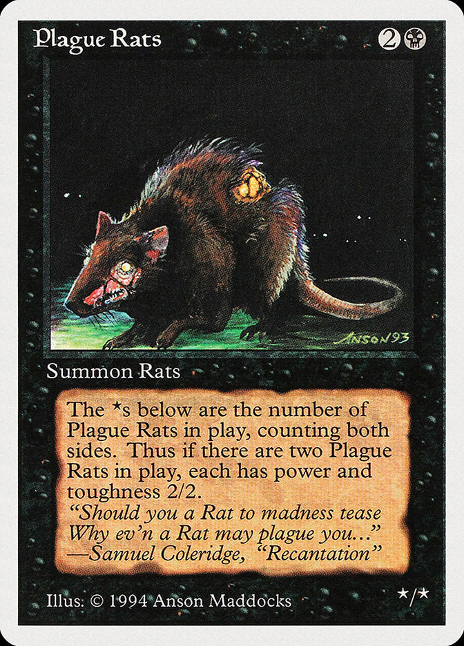 Plague Rats [Summer Magic / Edgar] | Grognard Games