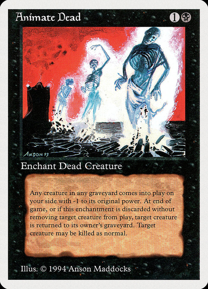 Animate Dead [Summer Magic / Edgar] | Grognard Games