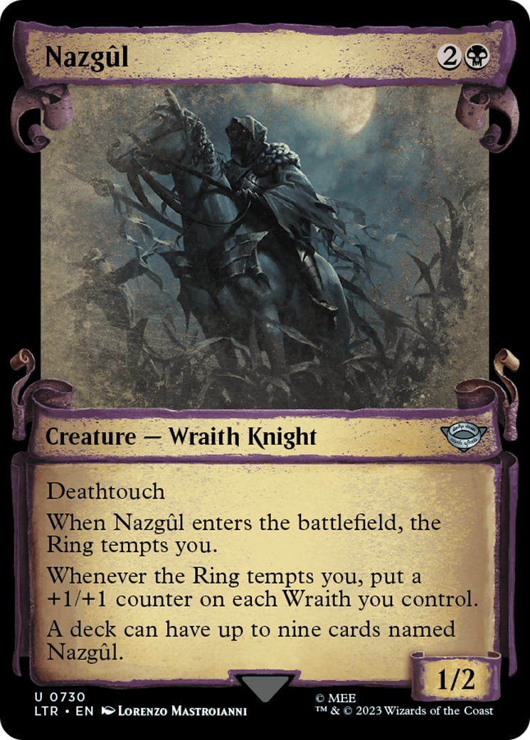 Nazgul (0730) [The Lord of the Rings: Tales of Middle-Earth Showcase Scrolls] | Grognard Games