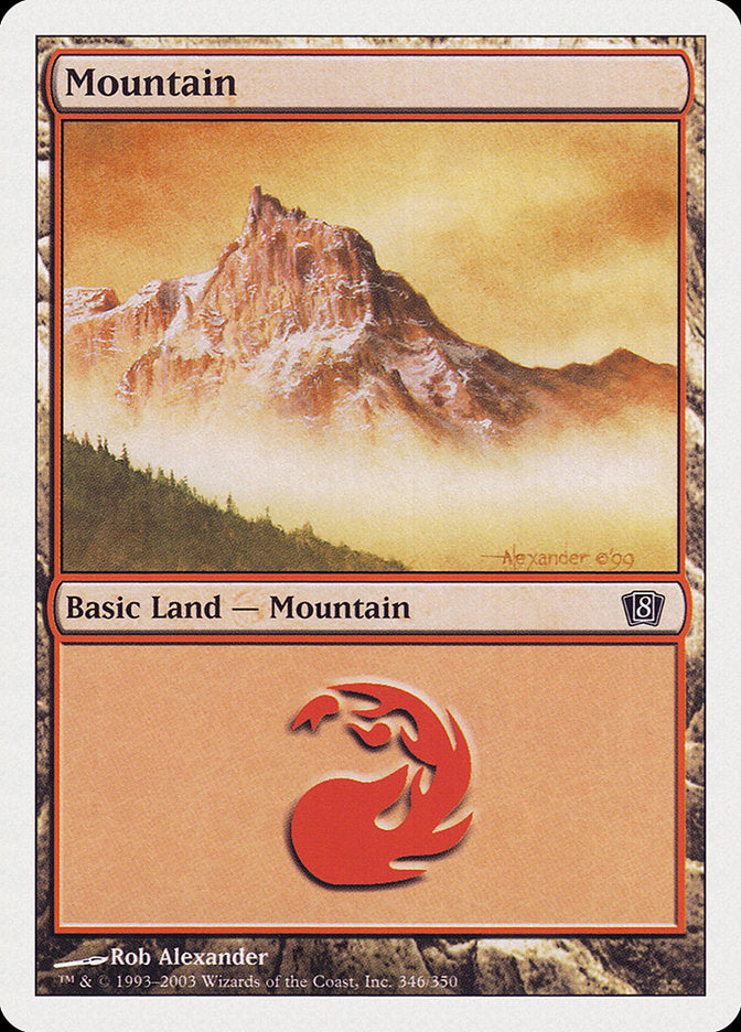Mountain (346) [Eighth Edition] | Grognard Games