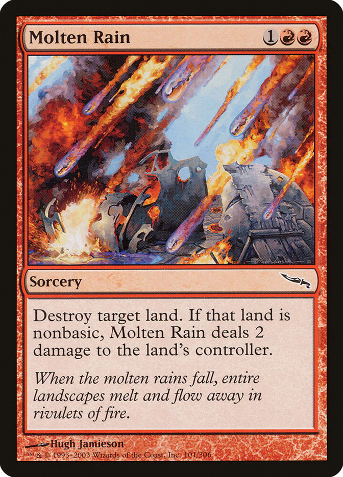 Molten Rain [Mirrodin] | Grognard Games