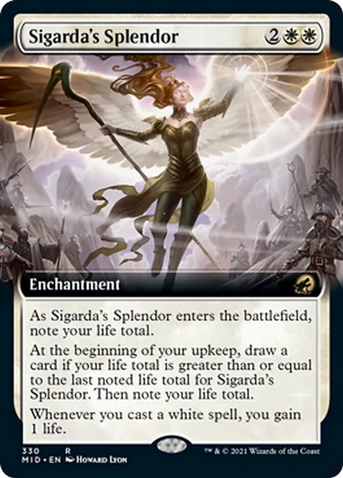 Sigarda's Splendor (Extended) [Innistrad: Midnight Hunt] | Grognard Games