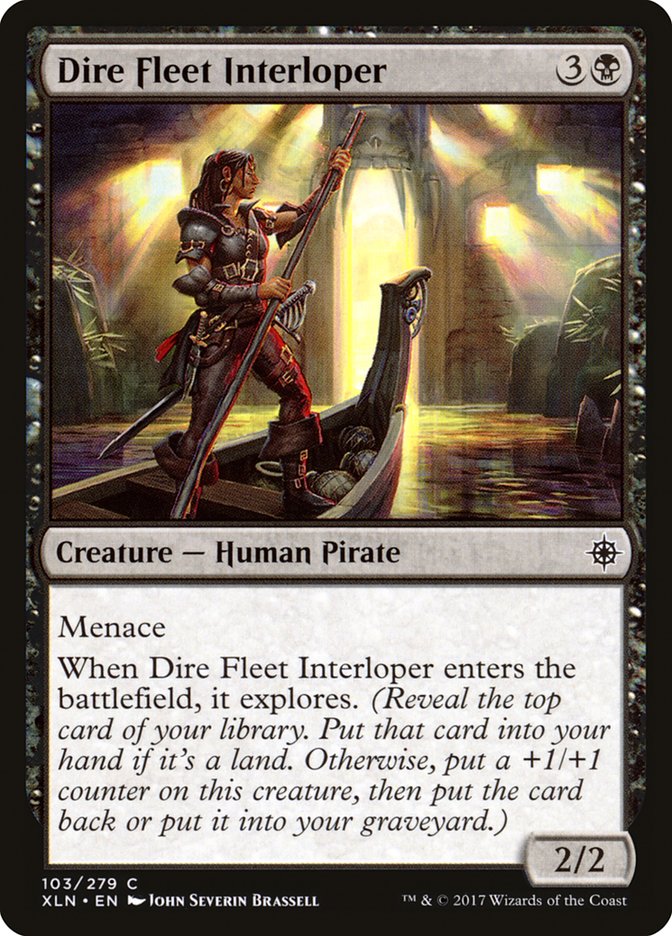 Dire Fleet Interloper [Ixalan] | Grognard Games