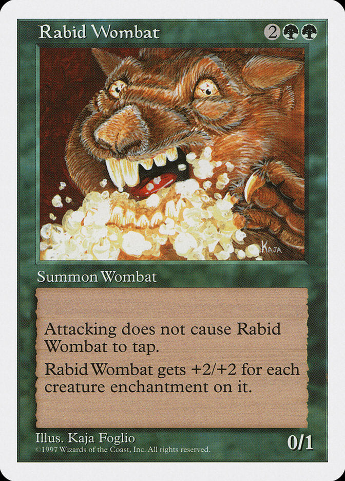 Rabid Wombat [Fifth Edition] | Grognard Games