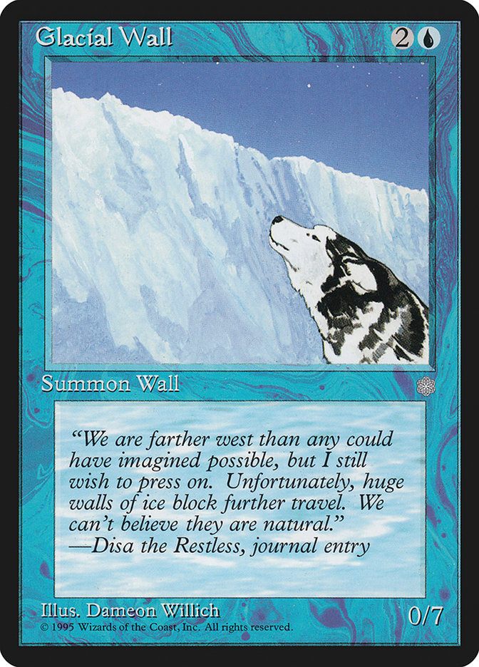 Glacial Wall [Ice Age] | Grognard Games