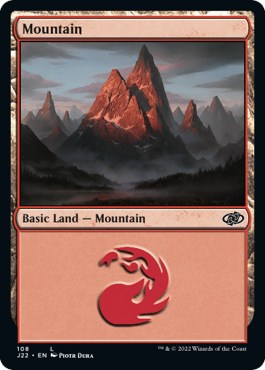 Mountain (108) [Jumpstart 2022] | Grognard Games