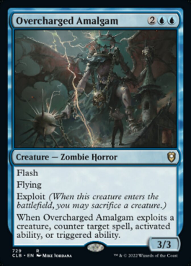 Overcharged Amalgam [Commander Legends: Battle for Baldur's Gate] | Grognard Games