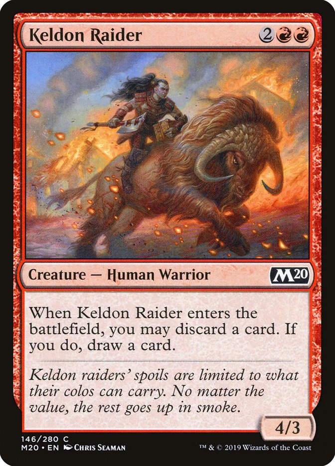 Keldon Raider [Core Set 2020] | Grognard Games